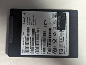 SanDisk　SSD 128GB【動作確認済み】1752