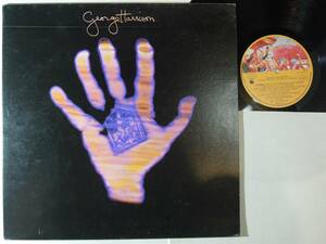 George Harrison・Living In The Material World　イタリア盤　LP