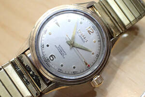 希少 スイス製 タガリス/TUGARIS ◆ ねじ込み裏蓋 コンビケース 自動巻きアンティーク腕時計