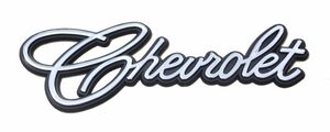 エンブレム 書き GM Chevrolet シボレー スタイル ビンテージ フロント リア フード メッキ クラシック カー マッスルカー ピックアップ