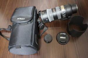 【使用感なし/美品】Nikon　ニコン　AF-S VR Zoom-Nikkor ED 70-200mm F2.8G（IF) 
