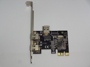 IEEE1394a ポート増設カード AREA SD-PEFWV2 PCI Express接続 中古動作品