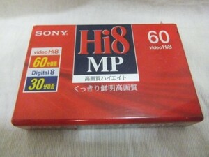 SONY ソニー 8ミリ ビデオ カセットテープ Hi8 MP P6-60HMP3 送140
