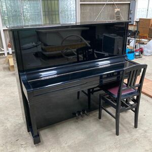 【引取限定】YAMAHA U3H アップライトピアノ 鍵盤楽器 2396237 中古 ヤマハ ピアノ 楽器 椅子付き