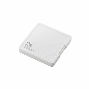 まとめ得 エレコム　SD/microSDカードケース(プラスチックタイプ)　CMC-SDCPP24WH x [2個] /l