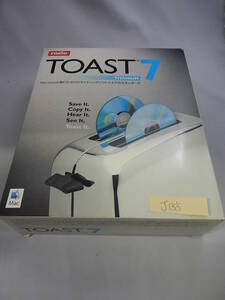 NA-345#中古　TOAST 7 TITANIUM mac os macintosh版 　ライティングソフト