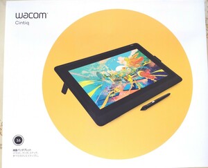 【美品】Wacom Cintiq 16 液晶ペンタブレットと未使用フィルムセット 【2回使用】動作確認済 ワコム 液タブ ブラック ペンタブ イラスト