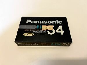 未開封 Panasonic HX46 HIGH POSITION TYPE Ⅱ　ハイポジ カセットテープ 貴重