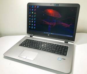 HP ProBook 470 G3 Core i7-6500U Radeon R7 M340/新品SSD960GB/メモリ16GB 超大17.3型液晶搭載 Win11Pro Office2021内藏カメラ