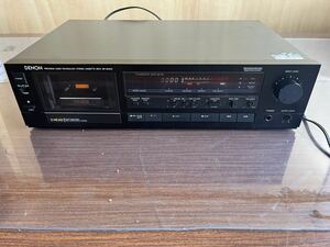 DENON DR-M25HX AUDIO TECHNOLOGY/ STEREO CASSETTE DECK 通電確認済み