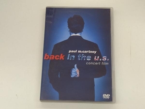 DVD バック・イン・ザ・U.S.-ライヴ2002