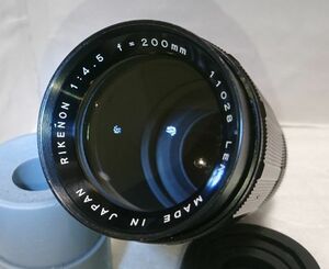 ★★希少！美品★★RICOH リコー RIKENON 200mm F4.5 M42★完動品★45