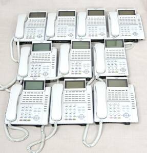 ★ NEC Aspire UX DT800 Series ITZ-24D-2D(WH)TEL 24ボタン IP多機能電話機 １０台セット ★
