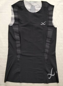 CW-X スポーツシャツ メンズ スピードモデル 機能トップス 丸首・ノースリーブ JAO090　Mサイズ