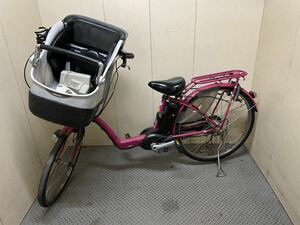 錬西#41 動作品 Panasonic 電動アシスト自転車 ギュットシリーズ Gyutto BEFENM633M ハッピーピンク 中古現状品 直接引取り大歓迎 長野市