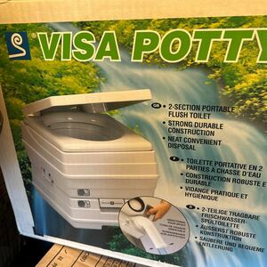 VISA POTTY 新品未使用　キャンピングカーなどのトイレ