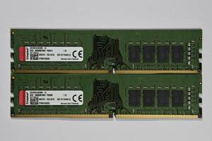 動作保証★メモリー PC4-21300 DDR4-2666 32GB(16GBx2)Kingston エラー無★026