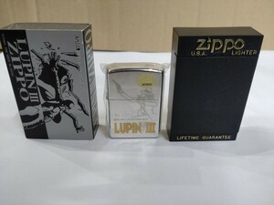 未使用 ZIPPO ジッポー オイルライター ルパン三世　次元　シリアルNo付