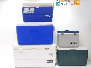 【福岡県 博多区 店舗渡し限定 Undeliverable】 イグルー コールマン 等 クーラーボックス 計5点 ジャンク品