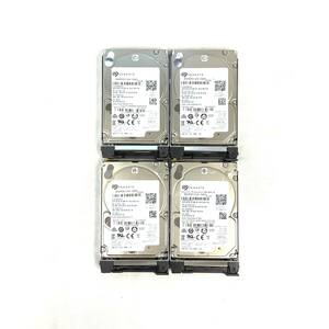 K6021960 SEAGATE 600GB SAS 10K 2.5インチ NECマウンタ HDD 4点【中古動作品】