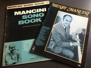 ♪♪希少★ヘンリー・マンシーニ/ピアノ楽譜二冊セット♪♪
