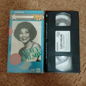 山]VHSビデオテープ ナンシー・ウィルソン NANCY WILSON JAZZ AT THE SMITHSONIAN