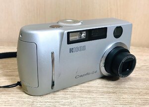 【現状品】RICOH リコー CAPLIO G4 コンパクトデジタルカメラ シルバー