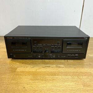 TEAC ティアック W-890R ブラック ダブルカセットデッキ 中古 DOUBLE AUTO REVERSE CASSETTE DECK W-890R オーディオ機器