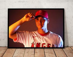 10-大谷翔平　A4ポスター 　プロ野球選手　MLB ロサンゼルス・エンゼルス