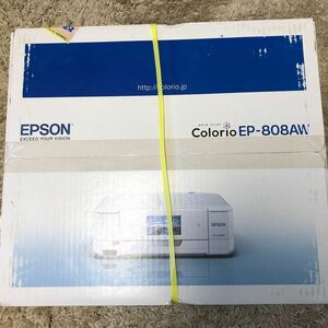 EPSON Colorio EP-808AW エプソン カラリオ プリンター インクジェット複合機 複合機 ホワイト