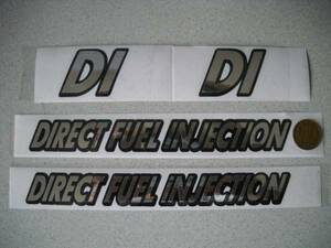 ＤＩ DIRECT FUEL INJECTION ステッカーです。佐川発送。送料５００円です。