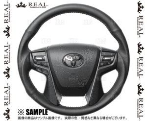 REAL レアル オリジナル (オールレザー/ブラックステッチ)　ランドクルーザープラド　TRJ150W/GDJ150W/GDJ151W　2017/9～ (H30-LPB-BK