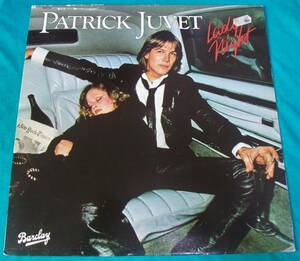 LP●Patrick Juvet / Lady Night FRANCE盤Barclay96014