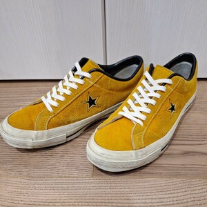 CONVERSE 日本製 スウェード ワンスター マスタード カラー 検/チャックテイラー USA