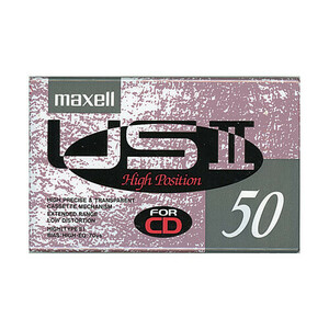 maxell カセットテープ ハイポジション UD II 50 50分 [管理:1100041765]