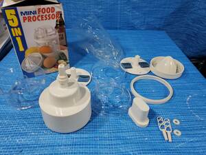 ★500円即決! upch 5in1 mini food processor フードプロセッサー 小型 ミニ