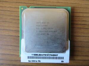 【中古①】CPU Intel Pentium 4 531 3.00GHz