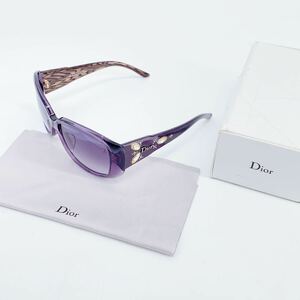 美品 Christian Dior クリスチャンディオール サングラス/眼鏡/メガネ 箱付き