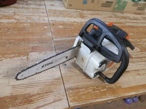 STIHL　スチール　エンジンチェーンソー　MS１５０TC　中古　実働