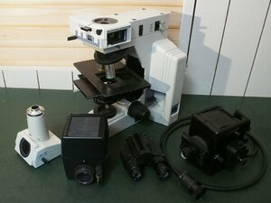 ☆【2W0423-3】 Nikon ニコン 双眼顕微鏡 ECLIPSE E600 100V 5個セット ジャンク