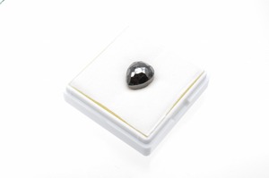 ◆大粒◆天然ブラックダイヤモンド　ルース　約6.950ct　ローズ　ペアシェイプ　GRJソーティング　ジュエリー　製品制作　CQ-070