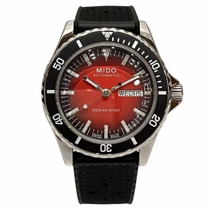 ミドー オーシャンスター トリビュート M026830A デイデイト 時計 腕時計 メンズ 美品☆0202