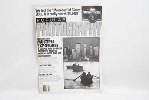 古いアメリカの雑誌 POPULAR PHOTOGRAPHY●ライカ R５ 特集