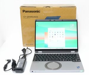 130時間 超美品 CF-QR4RDAKS 13世代 Core i5 1345U 16GB SSD256GB タッチパネル カメラ Win11 2in1 Panasonic ノートパソコン PC 管理YL05