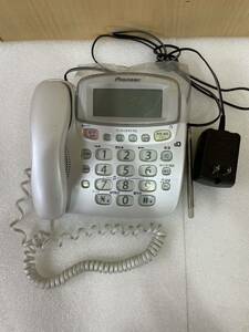 RM6227 Pioneer パイオニア ワイヤレス電話機 子機なし ナンバーディスプレイ付 TF-LU115 通電確認済 1124