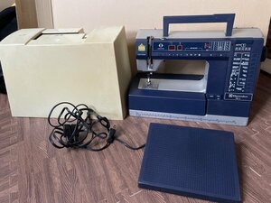 ハスクバーナーＣＰＵミシン エレクトロラクス Husqvarna Electrolux 990S 刺繍縫い可 高性能パワフル 文字模様