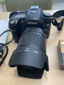 ☆155 動作確認済 Nikon D80 DX AF-S NIKKOR 18-135mm 1:3.5-5.6G ED デジタル一眼レフカメラ レンズセット ニコン 充電器 バッテリー付き