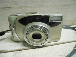 M9211 フィルムカメラ FUJIFILM SUPER145AZ 現状 動作チェックなし 傷汚れあり ゆうパック60サイズ(0501)