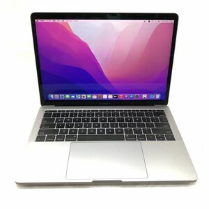 1円 Apple MacBook Pro（13-inch,2017,Two Thunderbolt 3 ports） A1708 Core i5-7360U メモリ8GB NVMe 128GB 13.3インチ T010599