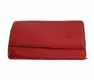 LOUIS　VUITTON　ルイヴィトン　エピ　キーケース　LO0922　赤